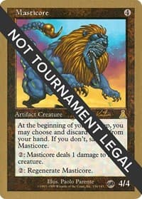 Masticore - 2000 Janosch Kuhn (UDS) (SB) from World Championship Decks