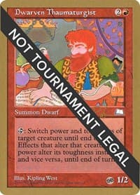 Dwarven Thaumaturgist - 1998 Ben Rubin (WTH) (SB) from World Championship Decks