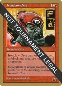 Ironclaw Orcs - 1998 Ben Rubin (5ED) from World Championship Decks