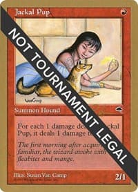 Jackal Pup - 1998 Ben Rubin (TMP) from World Championship Decks