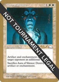 Aura of Silence - 1998 Brian Hacker (WTH) from World Championship Decks