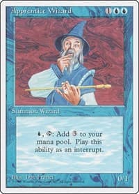 Apprentice Wizard from Fourth Edition
