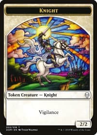 Knight Token (002) from Dominaria