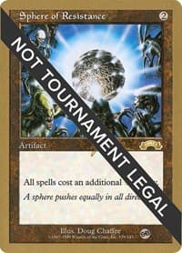 Sphere of Resistance - 1999 Jakub Slemr (EXO) (SB) from World Championship Decks