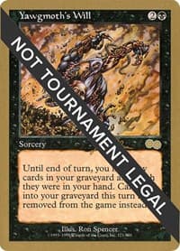 Yawgmoth's Will - 1999 Jakub Slemr (USG) from World Championship Decks