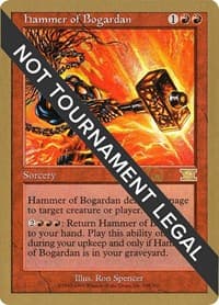 Hammer of Bogardan - 1999 Mark Le Pine (6ED) from World Championship Decks
