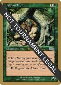 Albino Troll - 1999 Matt Linde (USG) from World Championship Decks