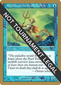 Merfolk of the Pearl Trident - 2001 Alex Borteh (7ED) from World Championship Decks