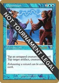 Opposition - 2001 Alex Borteh (7ED) from World Championship Decks