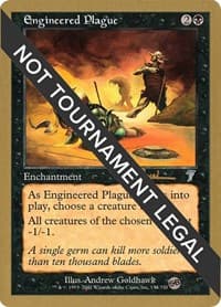 Engineered Plague - 2001 Antoine Ruel (7ED) (SB) from World Championship Decks