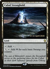 Cabal Stronghold from Prerelease Cards