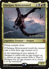 Darigaaz Reincarnated from Prerelease Cards