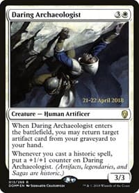 Daring Archaeologist from Prerelease Cards