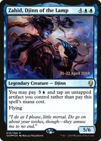 Zahid, Djinn of the Lamp from Prerelease Cards