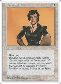 Benalish Hero from Fourth Edition