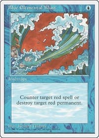 Blue Elemental Blast from Fourth Edition