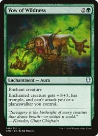 Vow of Wildness from Commander Anthology Volume II