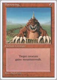 Burrowing from Fourth Edition