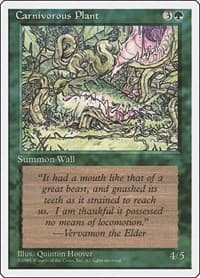 Carnivorous Plant from Fourth Edition
