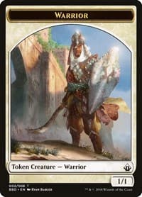 Warrior Token from Battlebond
