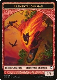 Elemental Shaman Token from Commander Anthology Volume II
