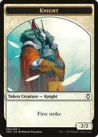 Knight Token from Commander Anthology Volume II