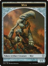 Myr Token from Commander Anthology Volume II