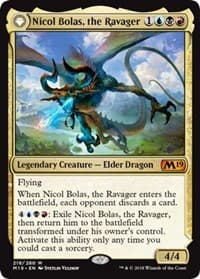 Nicol Bolas, the Ravager from Core Set 2019