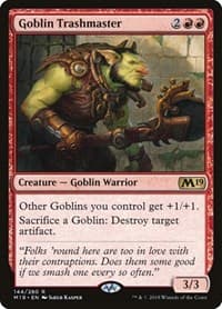 Goblin Trashmaster from Core Set 2019