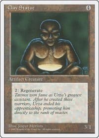 Clay Statue from Fourth Edition