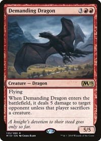 Demanding Dragon from Core Set 2019