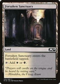 Forsaken Sanctuary from Core Set 2019