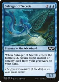 Salvager of Secrets from Core Set 2019