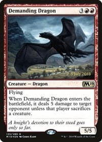 Demanding Dragon from Prerelease Cards