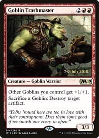 Goblin Trashmaster from Prerelease Cards