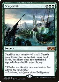 Scapeshift from Prerelease Cards