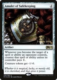 Amulet of Safekeeping from Prerelease Cards