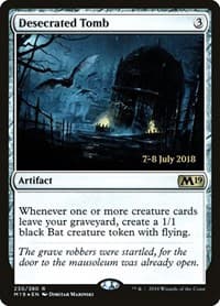 Desecrated Tomb from Prerelease Cards