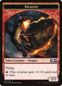 Dragon Token (009) from Core Set 2019
