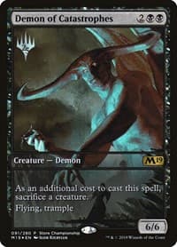 Demon of Catastrophes from Game Day & Store Championship Promos