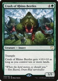 Crash of Rhino Beetles from Commander 2018