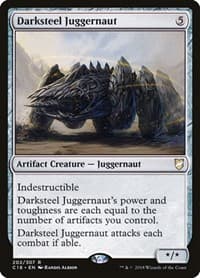 Darksteel Juggernaut from Commander 2018