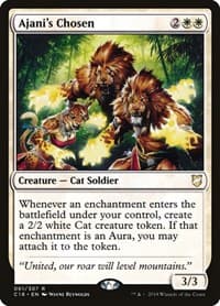 Ajani's Chosen from Commander 2018