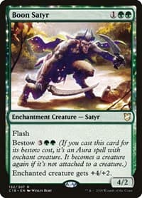 Boon Satyr from Commander 2018