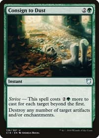 Consign to Dust from Commander 2018