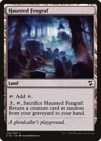 Haunted Fengraf from Commander 2018