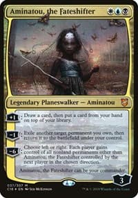 Aminatou, the Fateshifter (Commander 2018) from Oversize Cards