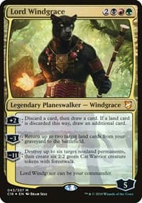 Lord Windgrace (Commander 2018) from Oversize Cards