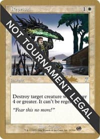 Reprisal - 2002 Brian Kibler (7ED) (SB) from World Championship Decks