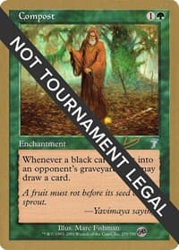 Compost - 2002 Raphael Levy (7ED) (SB) from World Championship Decks